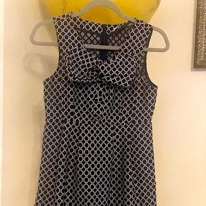 Francesca’s Navy Blue Bow Dress
